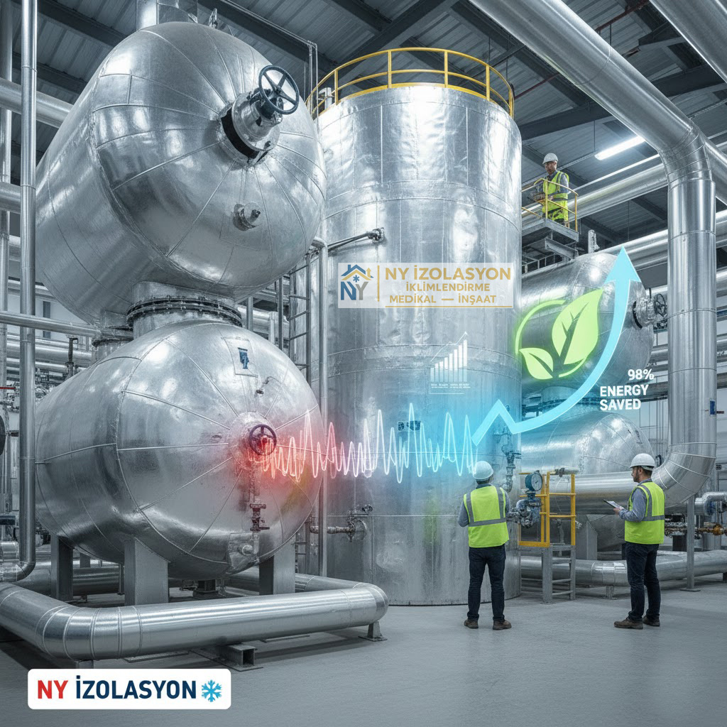 Endüstriyel tesislerde ısı yalıtımı ve enerji verimliliği çözümleri