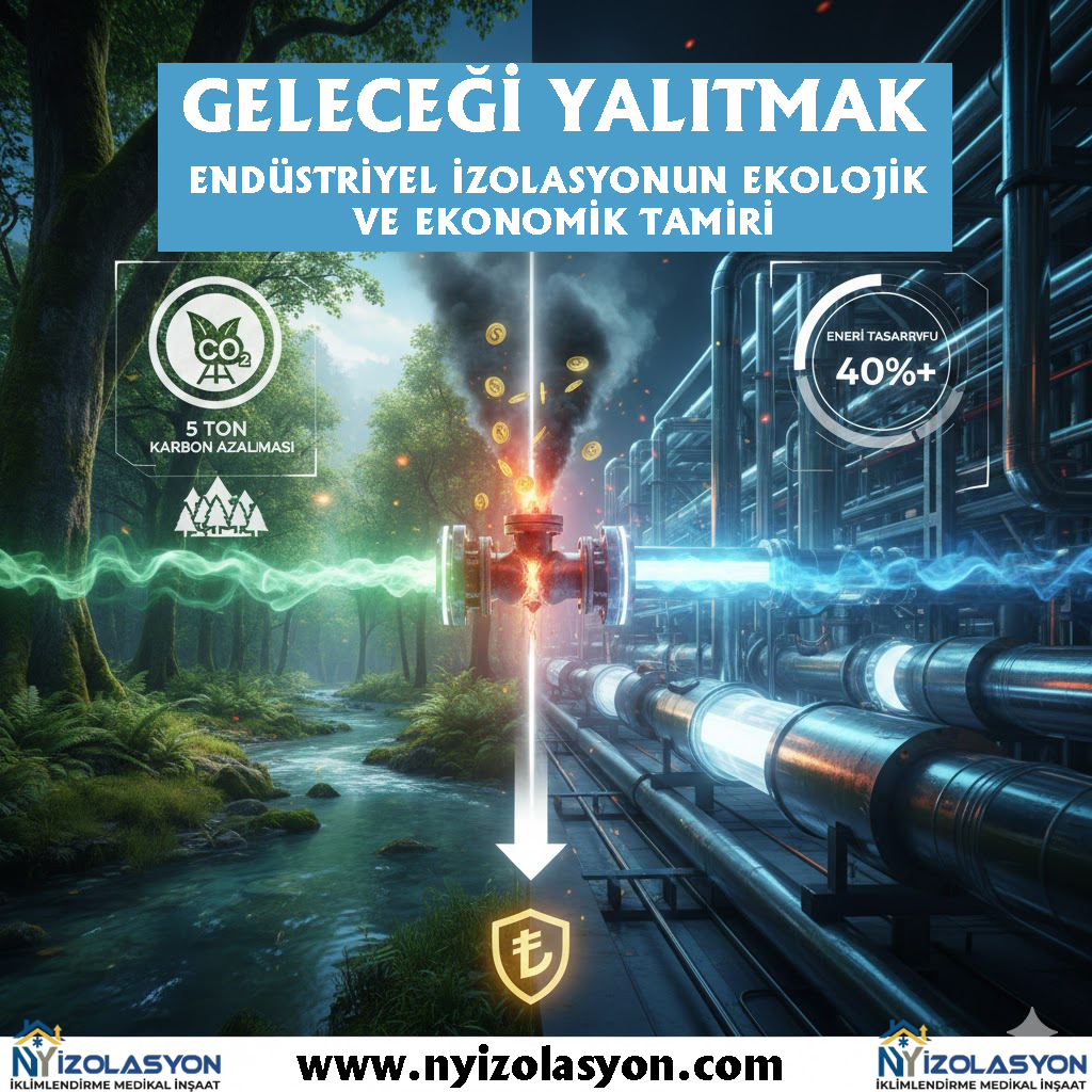 Endüstriyel izolasyon ve vana ceketleri ile enerji tasarrufu ve doğayı koruma analizi