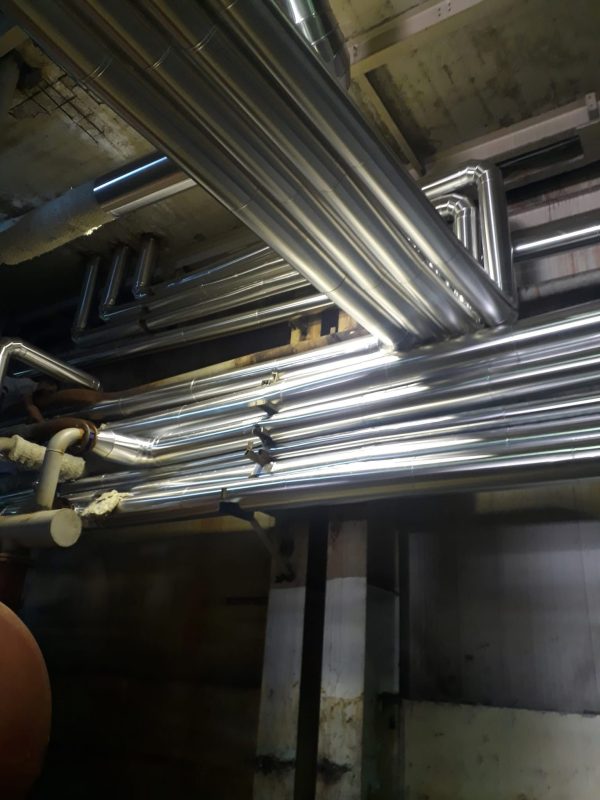 Firmamız tarafından başarıyla tamamlanan endüstriyel fabrika yalıtım projesi.