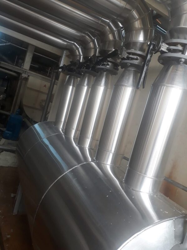 Firmamız tarafından başarıyla tamamlanan endüstriyel fabrika yalıtım projesi.