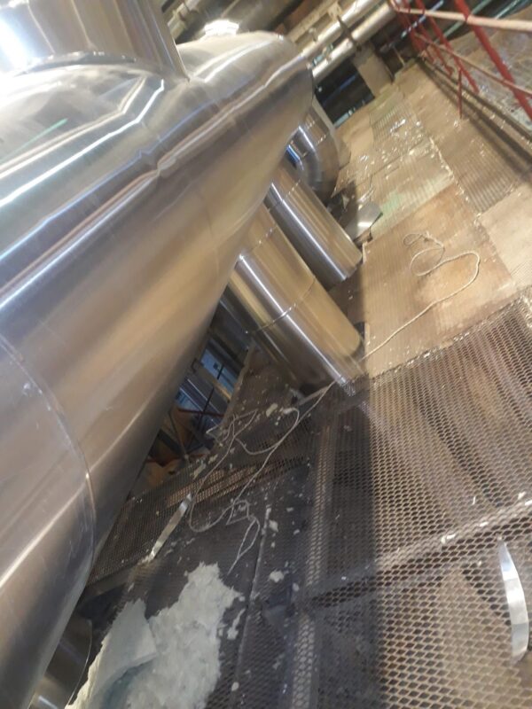 Firmamız tarafından başarıyla tamamlanan endüstriyel fabrika yalıtım projesi.