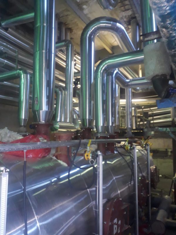 Firmamız tarafından başarıyla tamamlanan endüstriyel fabrika yalıtım projesi.